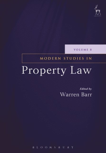 Warren Barr - Modern Studies in Property Law - Volume 8, E-bok