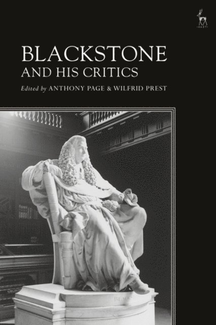 Anthony Page, Wilfrid Prest - Blackstone and His Critics, E-bok