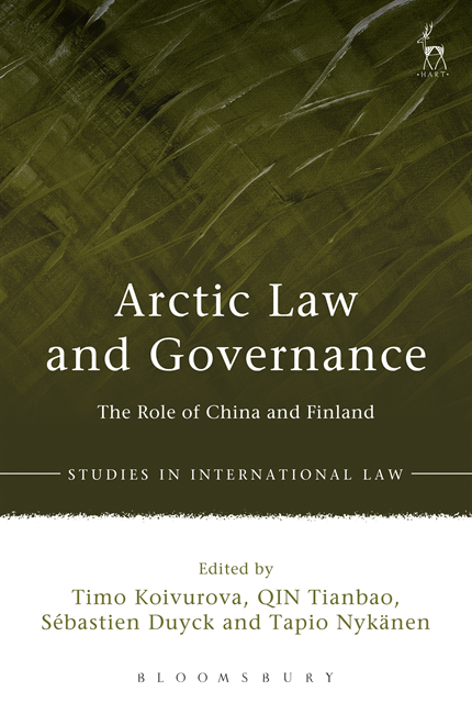 Timo Koivurova, QIN Tianbao, Sebastien Duyck, Tapio Nykänen - Arctic Law and Governance, E-bok