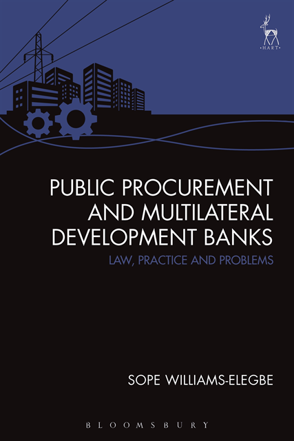 Sope Williams - Public Procurement and Multilateral Development Banks, E-bok
