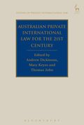 Australian Private International Law for the 21st Century