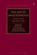 The Law of Misstatements