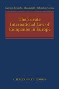 Private International Law of Companies in Europe