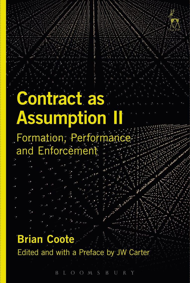 Brian Coote, John Carter - Contract as Assumption II, Häftad