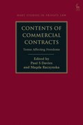 Contents of Commercial Contracts
