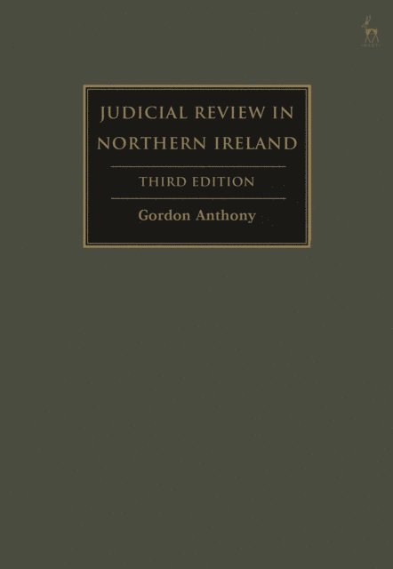 Gordon Anthony - Judicial Review in Northern Ireland, E-bok