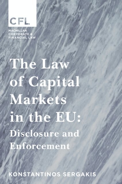 Konstantinos Sergakis - Law of Capital Markets in the EU, E-bok