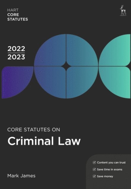 Mark James - Core Statutes on Criminal Law 2022-23, E-bok
