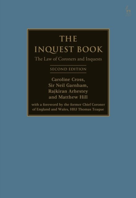 Caroline Cross, Neil Garnham, Rajkiran Arhestey, Matthew Hill - Inquest Book, E-bok