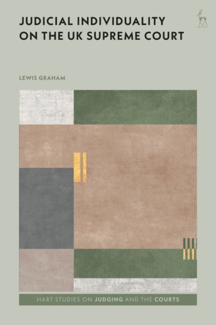 Lewis Graham - Judicial Individuality on the UK Supreme Court, E-bok