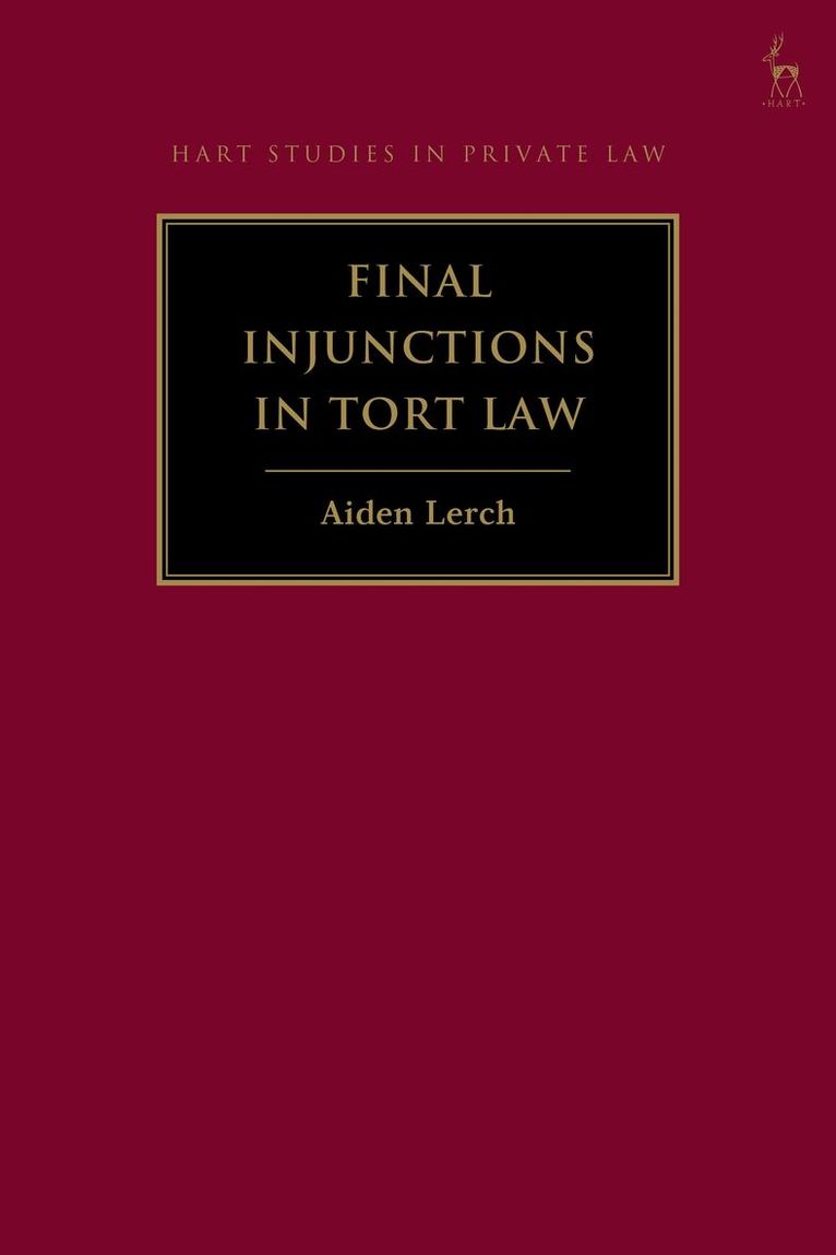 Final Injunctions in Tort Law