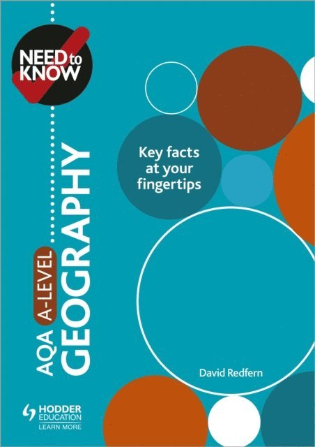 David Redfern - Need to Know: AQA A-level Geography, E-bok