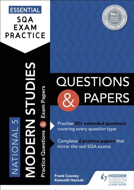 Kenneth Hannah, Frank Cooney - Essential SQA Exam Practice: National 5 Modern Studies Questions and Papers, E-bok