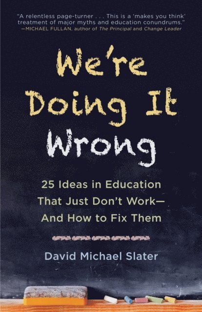 David Michael Slater - We're Doing It Wrong, E-bok