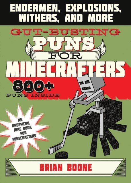 Brian Boone - Gut-Busting Puns for Minecrafters, E-bok