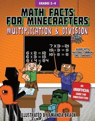 Sky Pony Press - Math Facts for Minecrafters: Multiplication and Division, Häftad