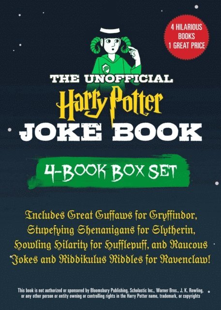 Brian Boone - Unofficial Joke Book for Fans of Harry Potter 4-Book Box Set, E-bok