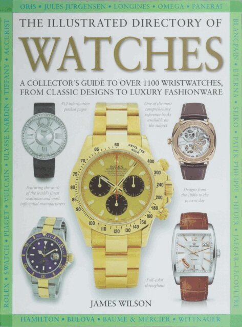 James Wilson - Illustrated Directory of Watches, E-bok