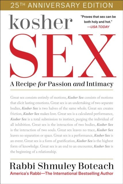 Shmuley Boteach - Kosher Sex, E-bok