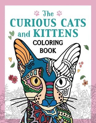 Skyhorse Publishing - Curious Cats and Kittens Coloring Book, Häftad