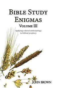 John L. Brown - Bible Study Enigmas, Volume III: Applying cultural anthropology to biblical prophecy, Häftad. Tillgänglighet: Lägg i varukorg