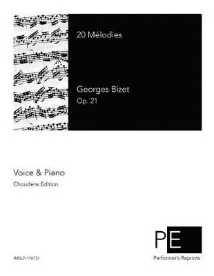 Georges Bizet - 20 Mélodies, Häftad