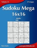 Sudoku Mega 16x16 - Medio - Volume 31 - 276 Jogos