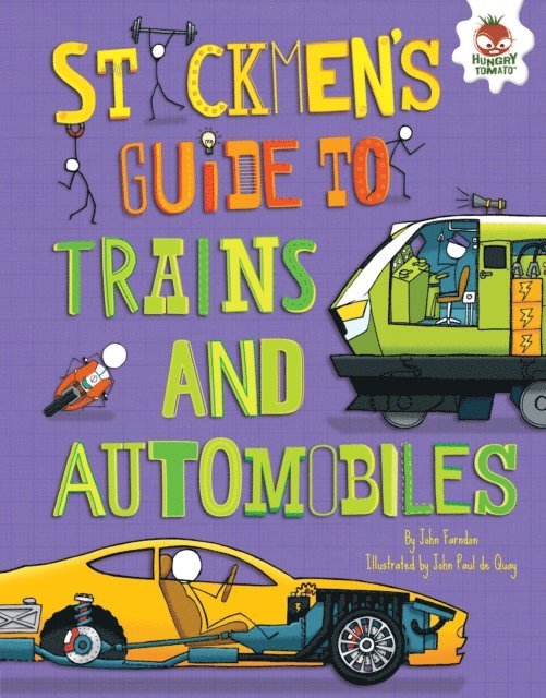 John Farndon - Stickmen's Guide to Trains and Automobiles, E-bok