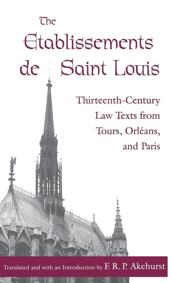 F. R. P. Akehurst - Etablissements De Saint Louis, E-bok