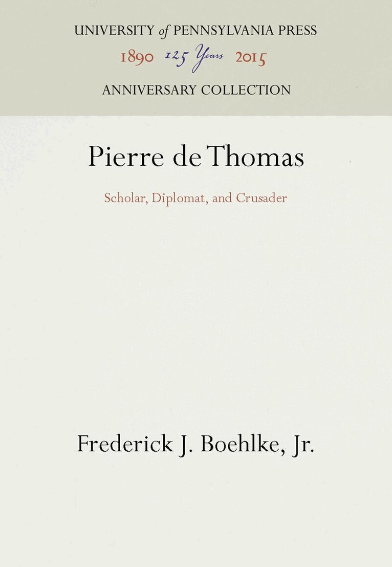 Frederick J. Boehlke, Jr. - Pierre De Thomas, E-bok
