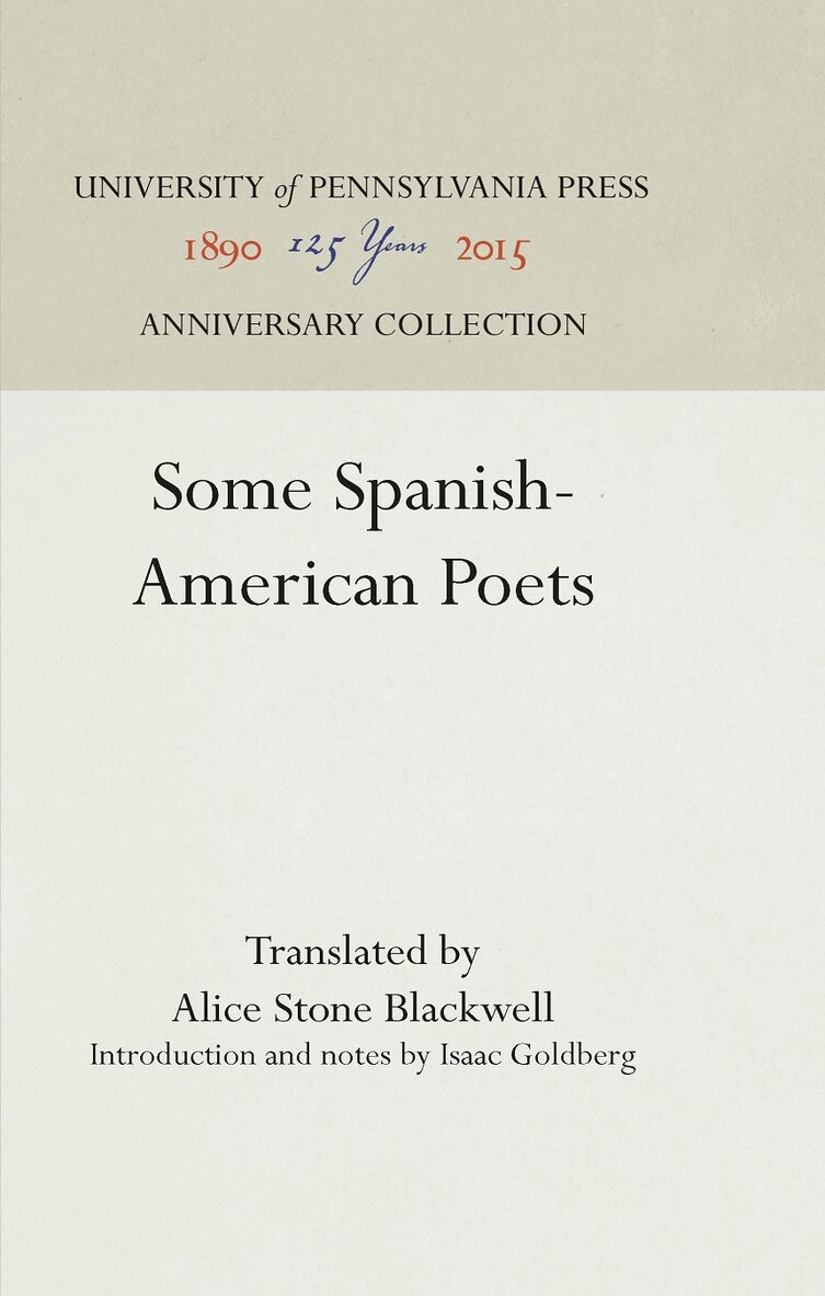 Some Spanish-American Poets, E-bok