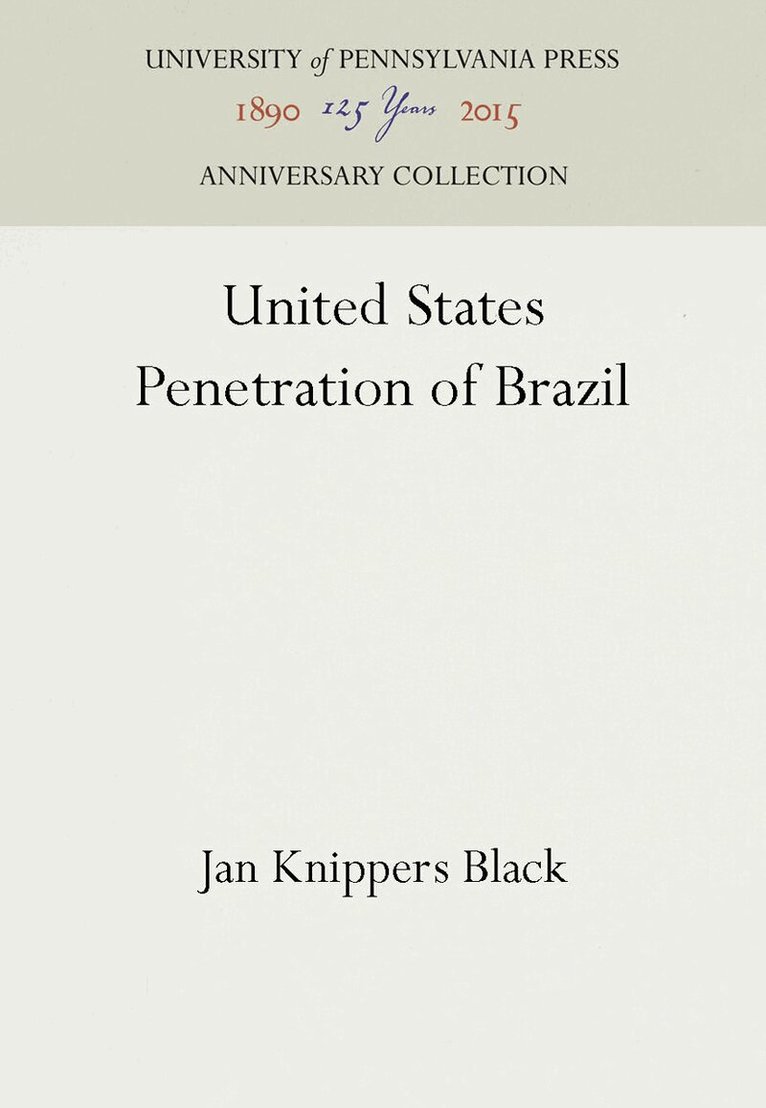 Jan Knippers Black - United States Penetration of Brazil, E-bok