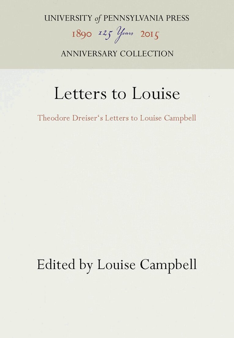 Louise Campbell - Letters to Louise, E-bok