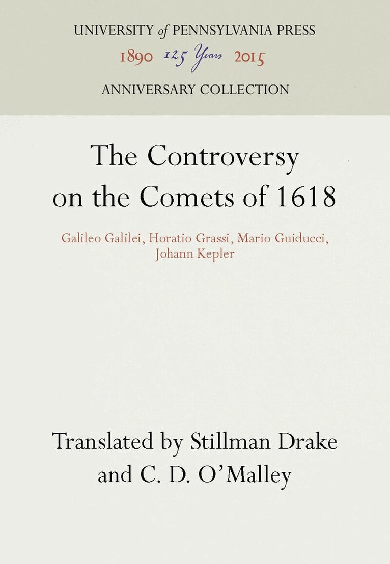 Controversy on the Comets of 1618, Inbunden