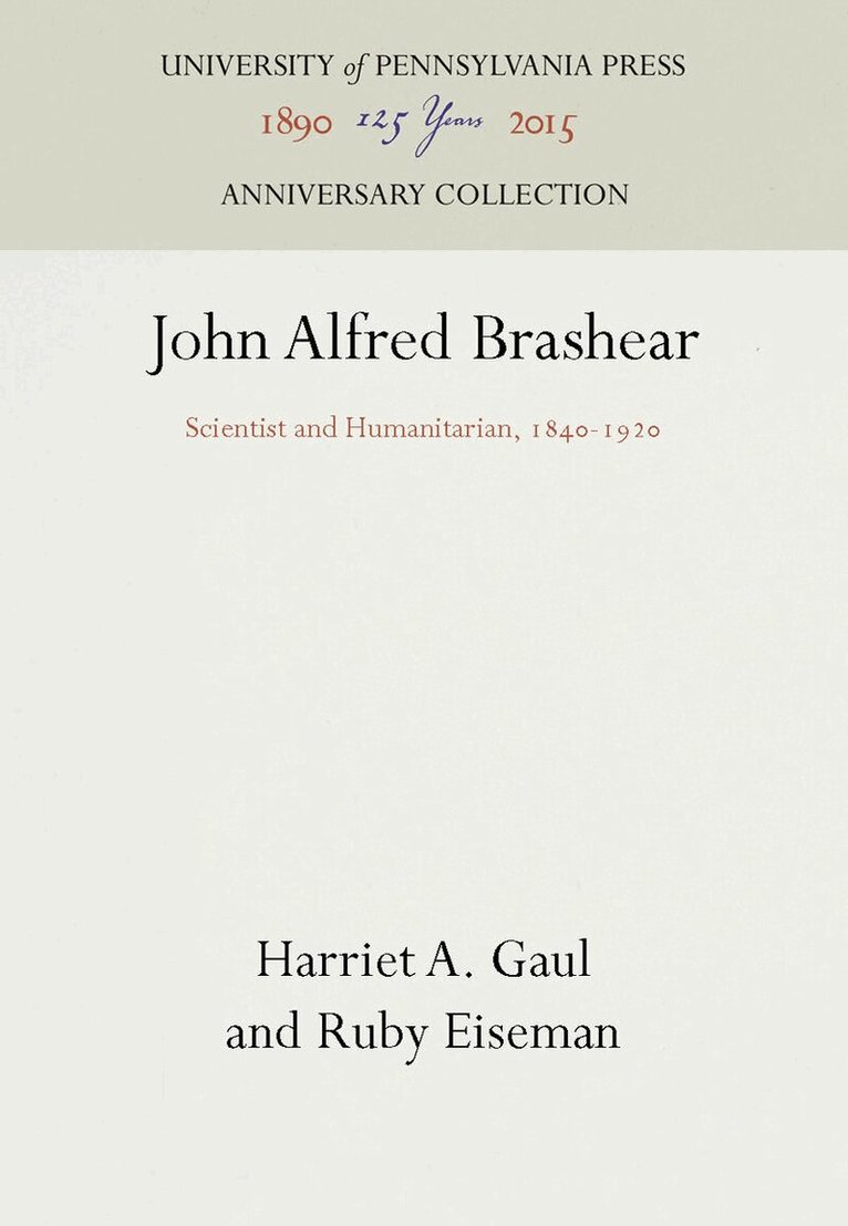 Harriet A. Gaul, Ruby Eiseman - John Alfred Brashear, E-bok