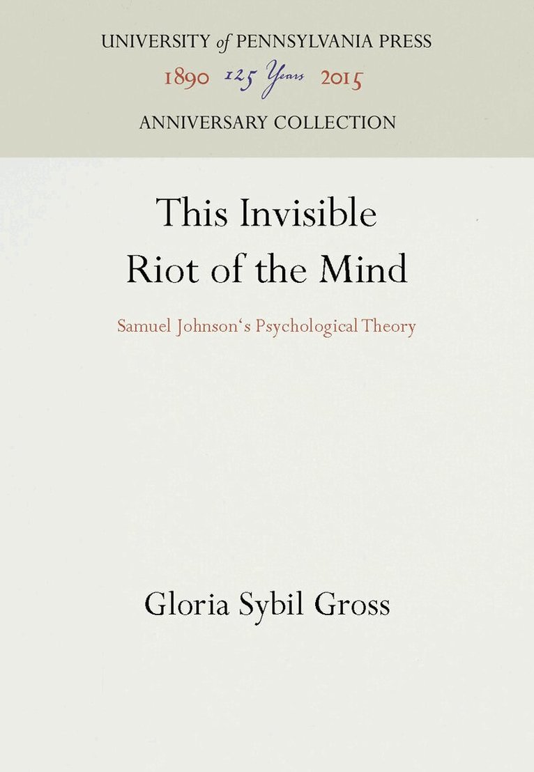 Gloria Sybil Gross - This Invisible Riot of the Mind, E-bok