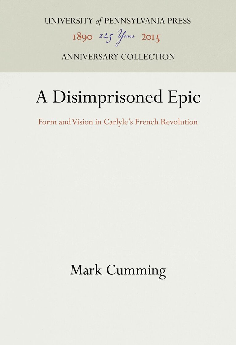 Mark Cumming - Disimprisoned Epic, E-bok