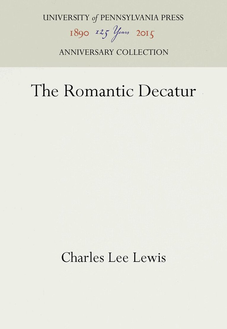 Charles Lee Lewis - Romantic Decatur, E-bok