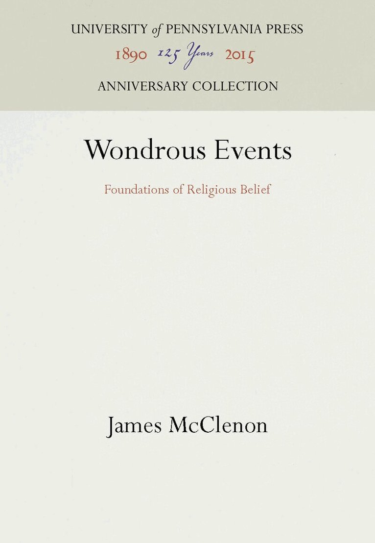 James McClenon - Wondrous Events, E-bok