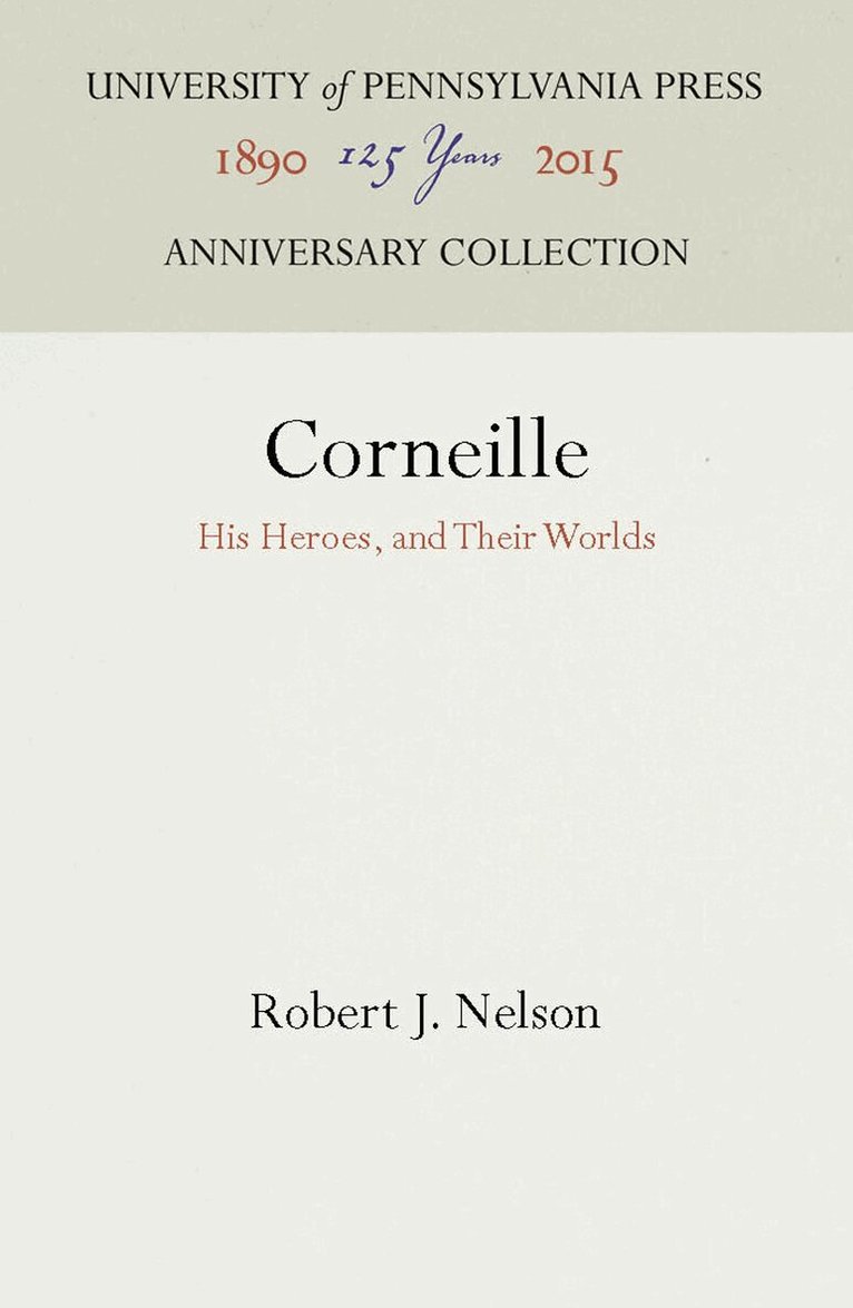 Robert J. Nelson - Corneille, E-bok