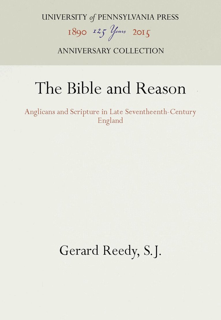 Gerard Reedy, S.J. - Bible and Reason, E-bok