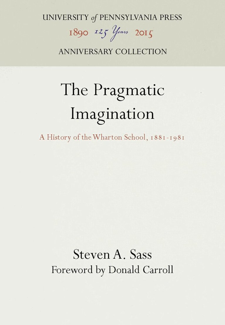 Steven A. Sass - Pragmatic Imagination, E-bok