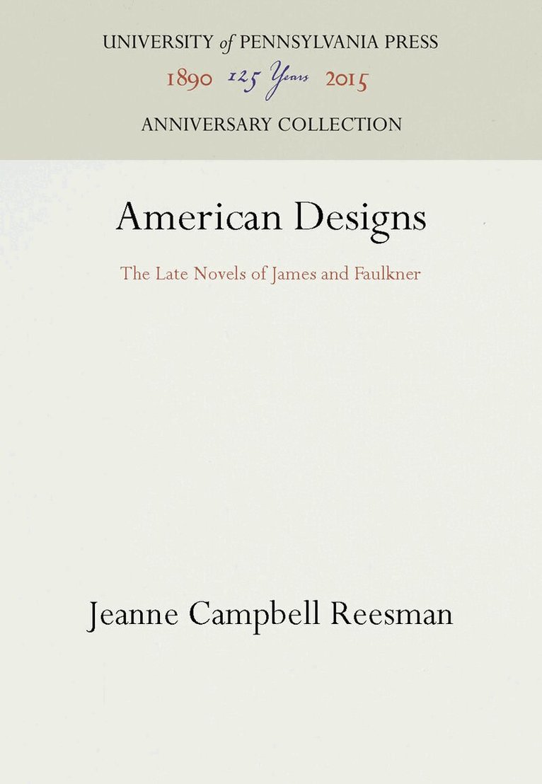 Jeanne Campbell Reesman - American Designs, E-bok