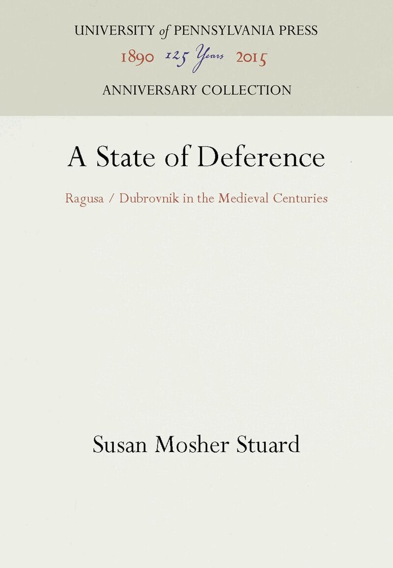 Susan Mosher Stuard - State of Deference, E-bok