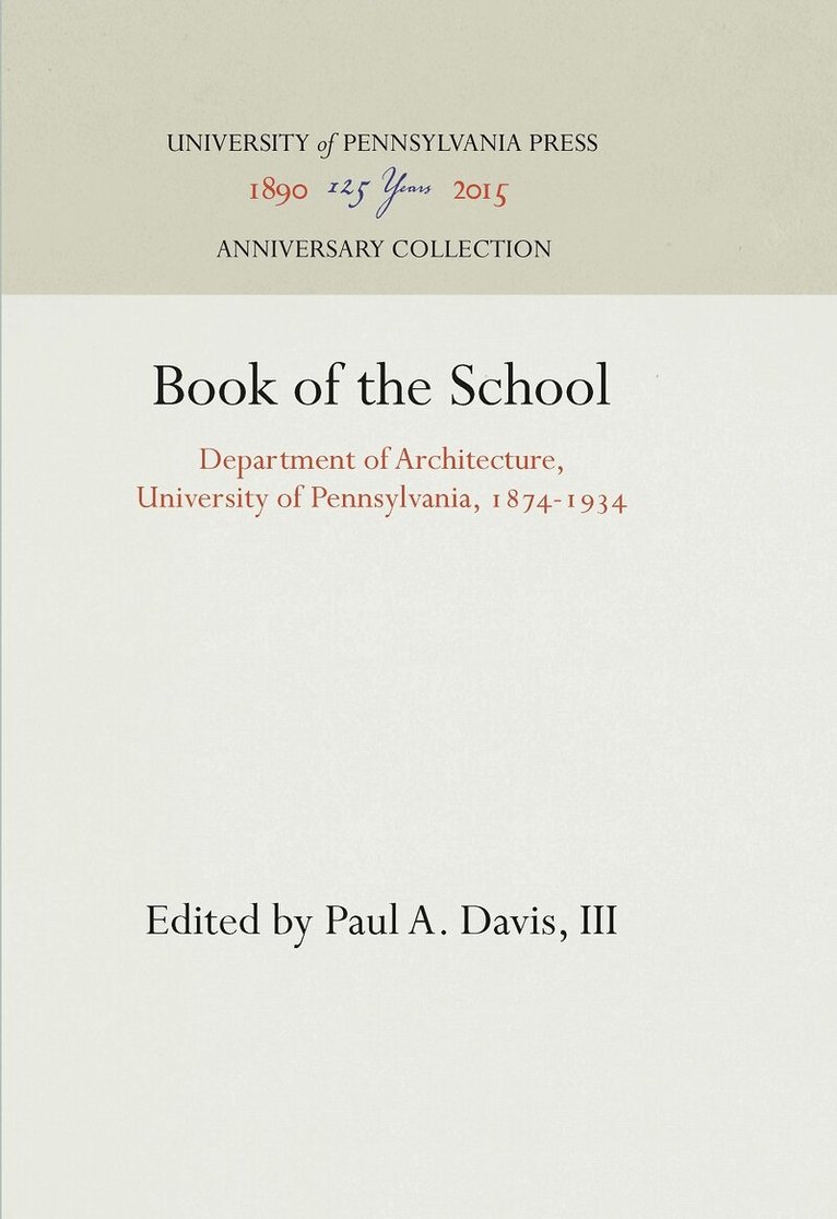 Paul A. Davis, III - Book of the School, E-bok