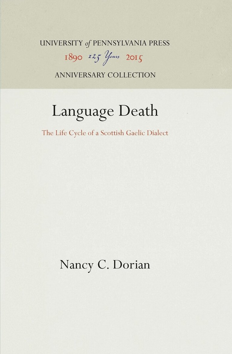 Nancy C. Dorian - Language Death, E-bok
