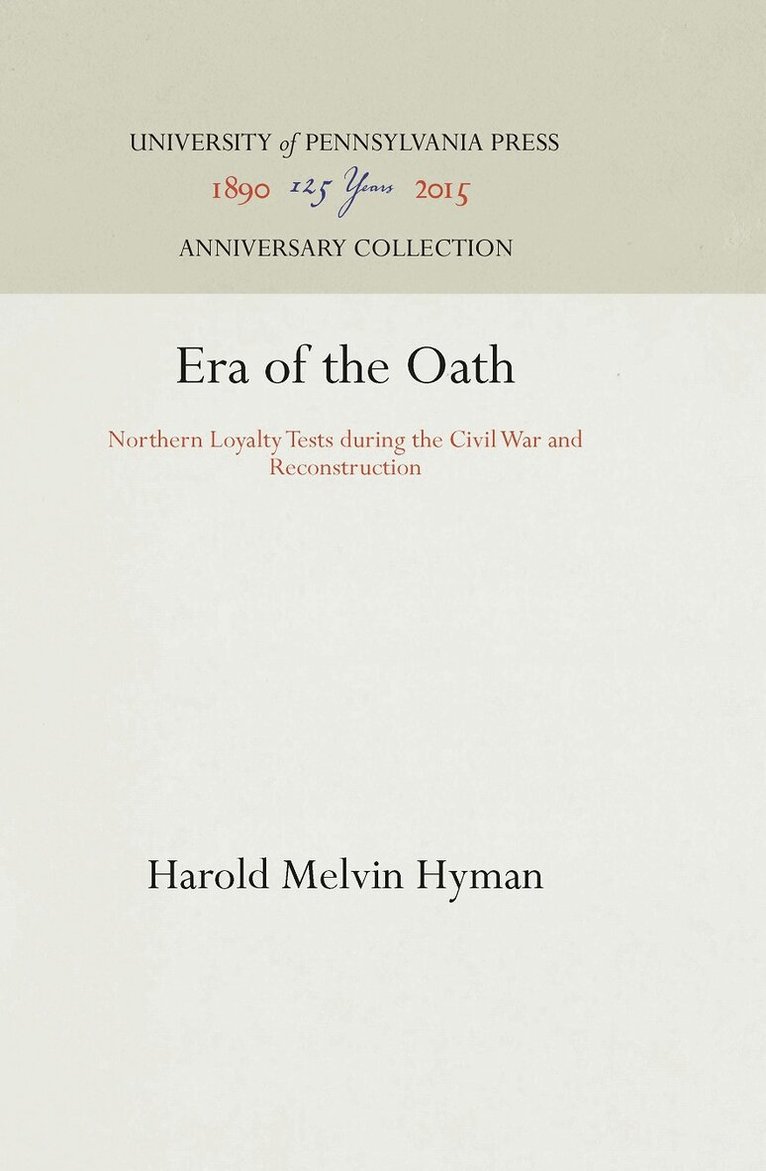 Harold Melvin Hyman - Era of the Oath, E-bok