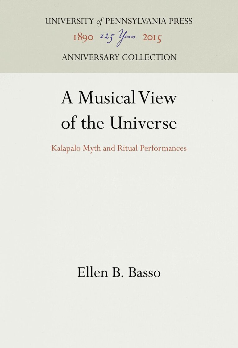 Ellen B. Basso - Musical View of the Universe, E-bok