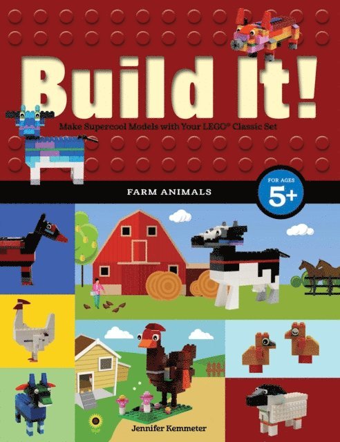 Jennifer Kemmeter - Build It! Farm Animals, E-bok