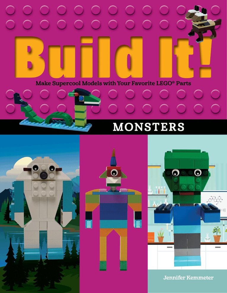 Jennifer Kemmeter - Build It! Monsters, Inbunden